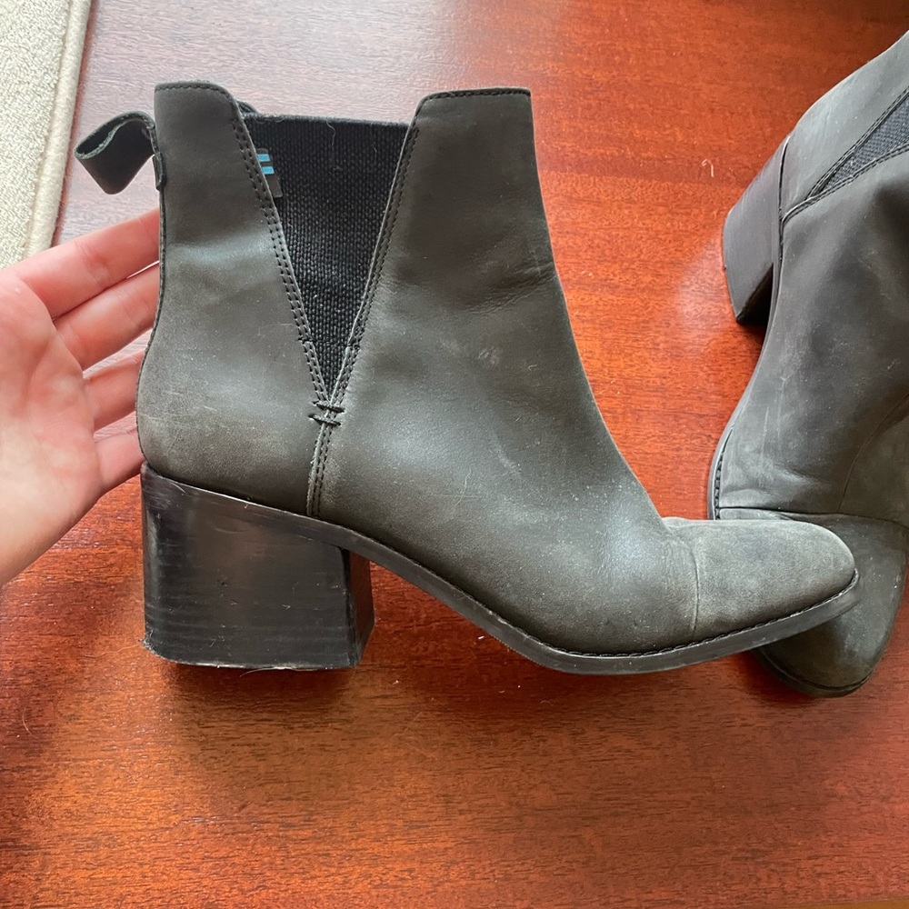 TOMS heeled booties 9